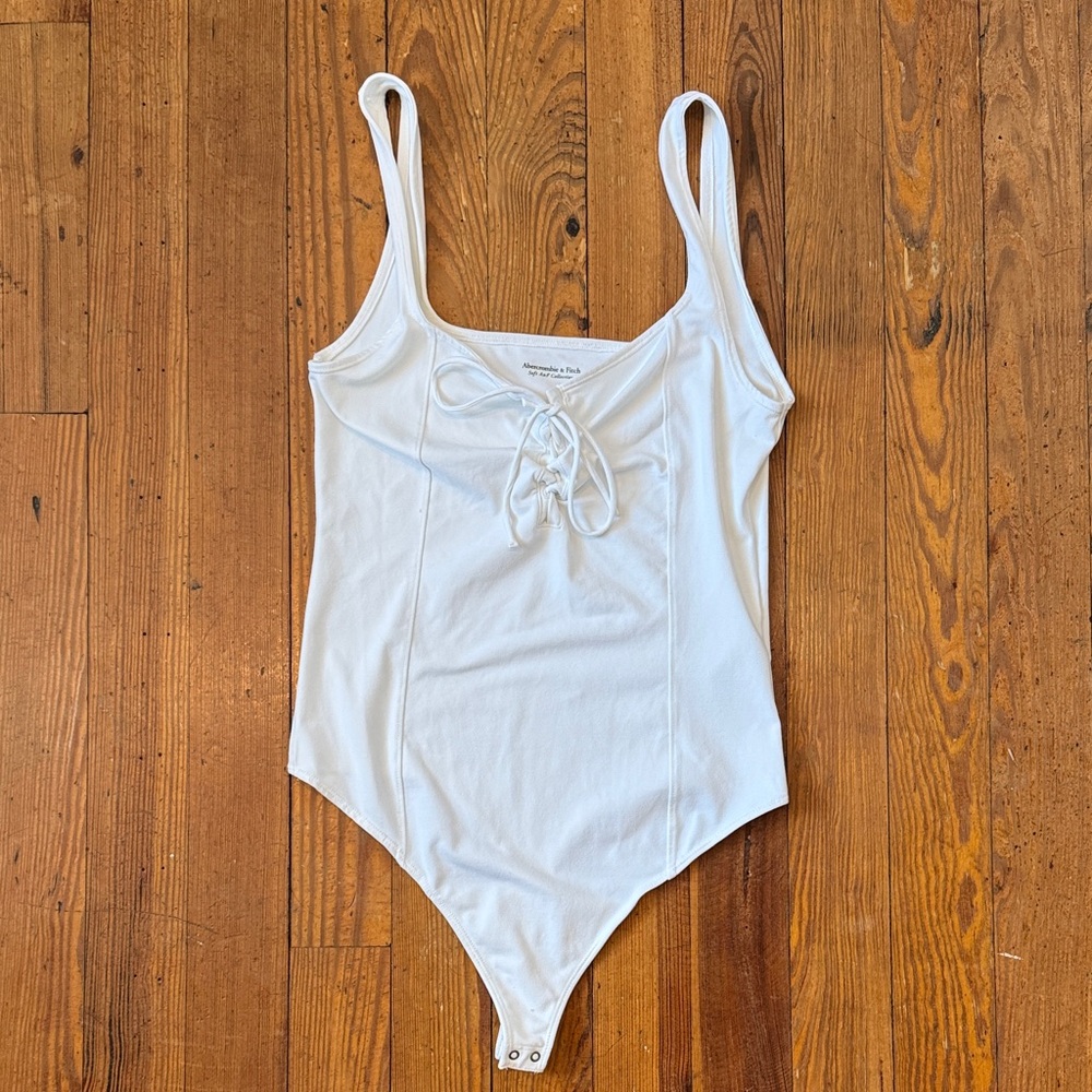 Abercrombie & Fitch White Bodysuit